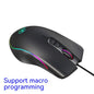 Souris filaire lumineuse